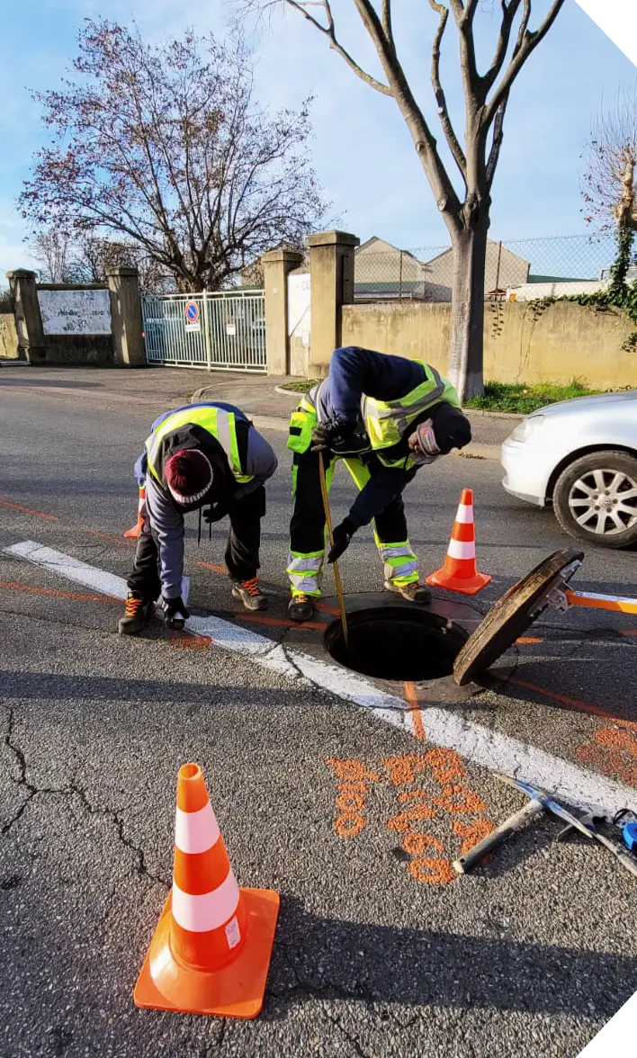 Nos charges de detection reseaux sur un chantier