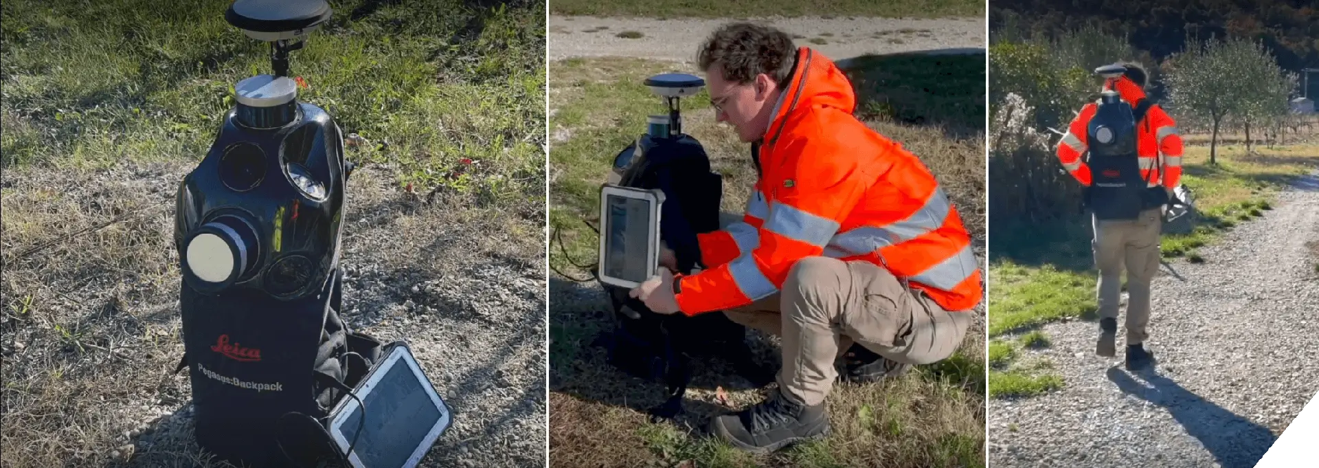 Utilisation du Pegasus Backpack par notre pôle Topographie